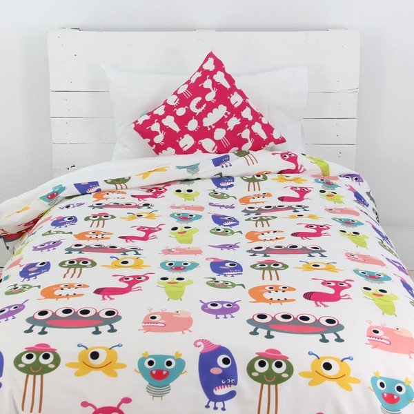 Obliečka na perinu a vankúš Sweet Monsters 140 x 200 cm
