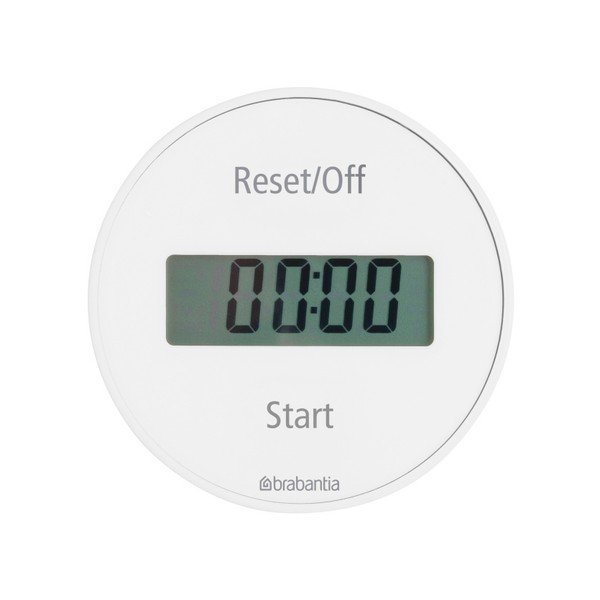 Biela kuchynská minútka Brabantia Timer