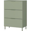 Zelená matná skrinka 68x98x40 cm Savoca – Germania