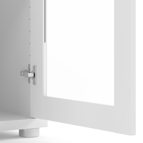 Biela modulárna knižnica 89x113 cm Prima – Tvilum-image-4