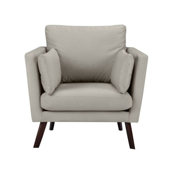 Svetlosivé kreslo Mazzini Sofas Cotton