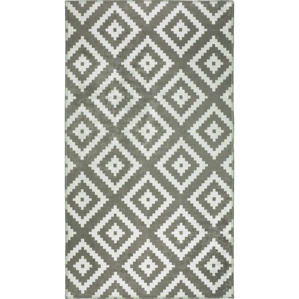 Svetlohnedo-krémový prateľný koberec 180x120 cm - Vitaus