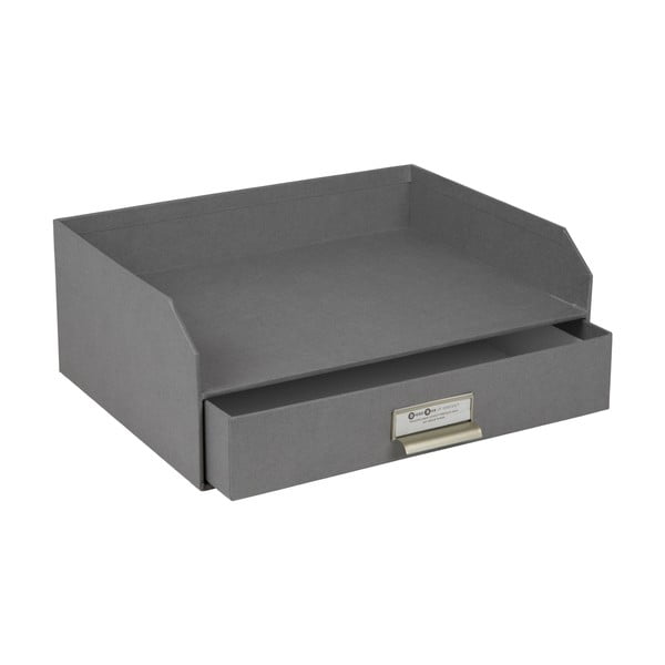 Kartónový organizér na dokumenty so zásuvkou Walter – Bigso Box of Sweden-image-3