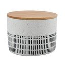 Biely kúpeľňový organizér na vatové tampóny z polyresínu Yuma – Spirella