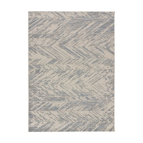 Béžovo-sivý vonkajší koberec Universal Luana, 77 x 150 cm
