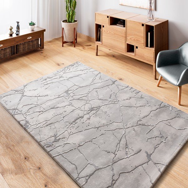 Sivobéžový koberec 192x290 cm Oris – Universal-image-1