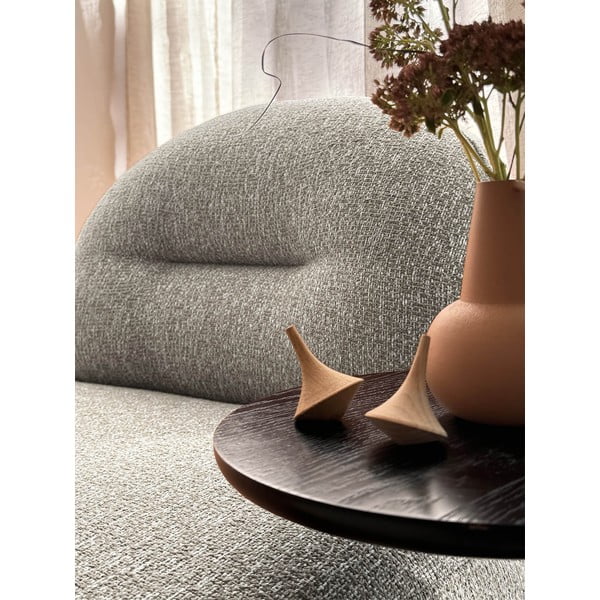 Sivo-hnedé kreslo Ovo – Miuform-image-2