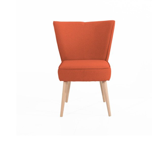 Oranžové kreslo Max Winzer Beni-image-2