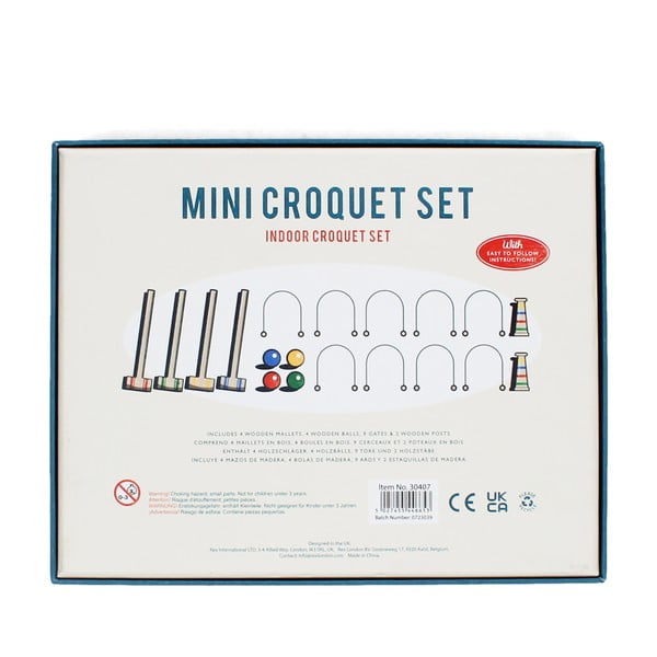 Stolový  kroket Mini Croquet Set – Rex London-image-3