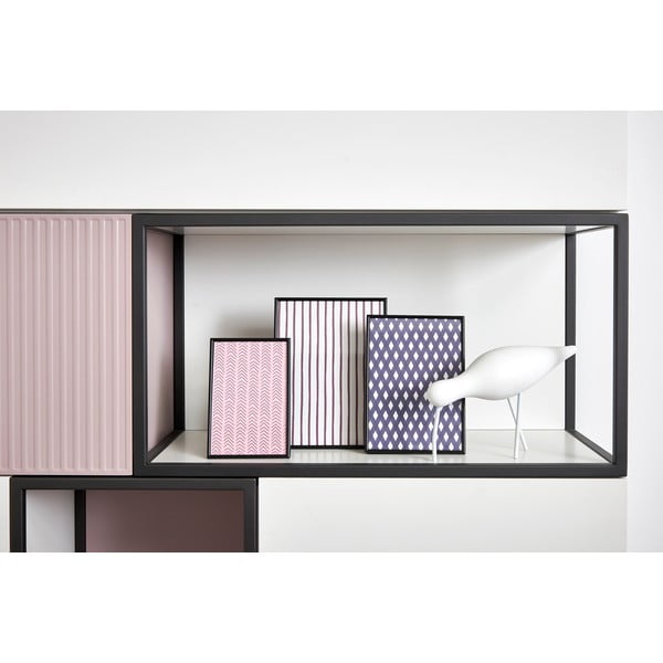 Čierny kovový stojací/na stenu rámček 11x16 cm Sweet Memory – Zilverstad-image-1