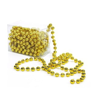 Dekoratívna reťaz v zlatej farbe Unimasa Balls, dĺžka 5 m