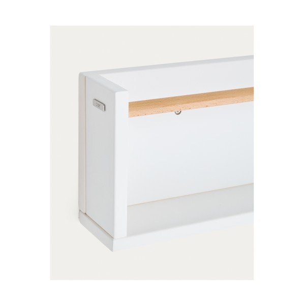 Biela detská polica z bukového dreva 64 cm Shantal – Kave Home-image-2