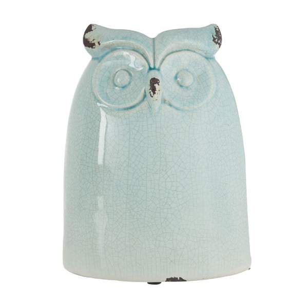 Dekorácia Azure Owl, 28 cm