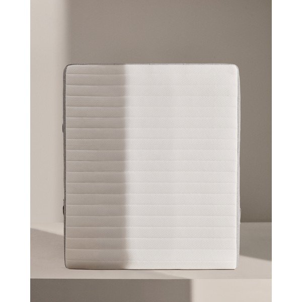 Stredne tvrdý penový antialergénny/termoregulačný matrac 150x200 cm Yoko – Kave Home-image-4