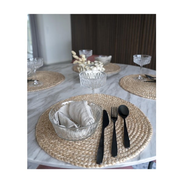 Prestieranie z juty v súprave 4 ks ø 38 cm Bombay – House Nordic-image-4