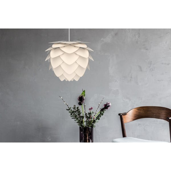 Krémovobiele tienidlo ø 59 cm Aluvia – UMAGE-image-3