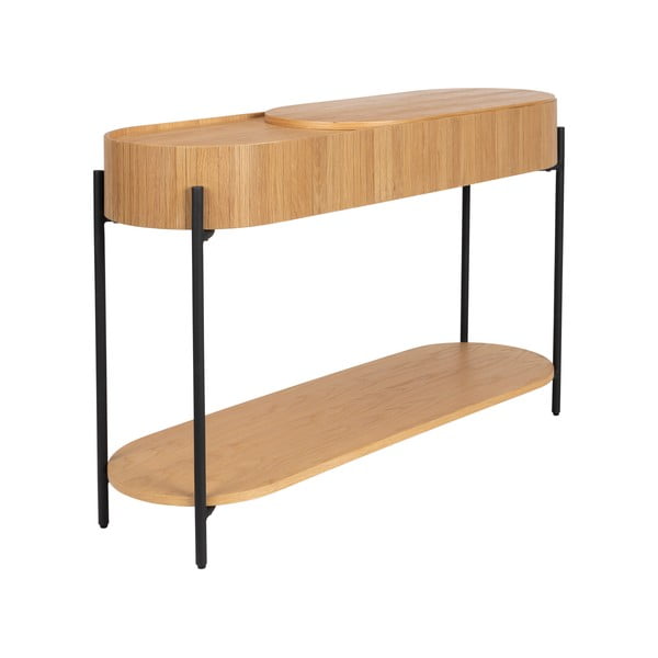 Konzolový stolík v prírodnej farbe 36x120 cm Slides – Zuiver-image-3