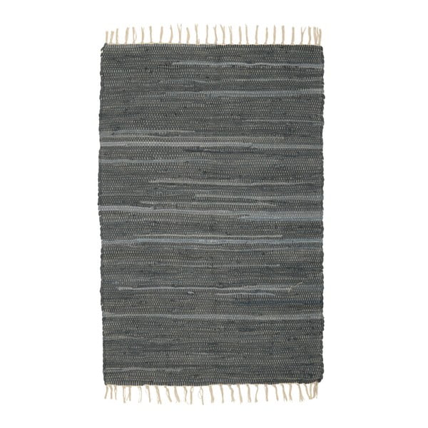 Sivý vzorovaný koberec A Simple Mess Mille, 90 × 60 cm