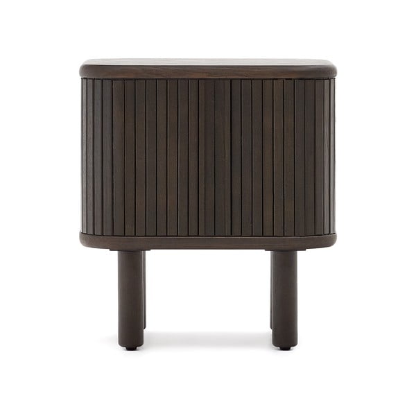 Tmavohnedý nočný stolík Mailen – Kave Home-image-3