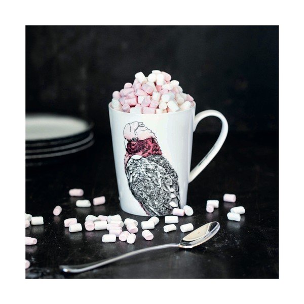 Biely porcelánový hrnček Maxwell & Williams Marini Ferlazzo Galah, 450 ml-image-1