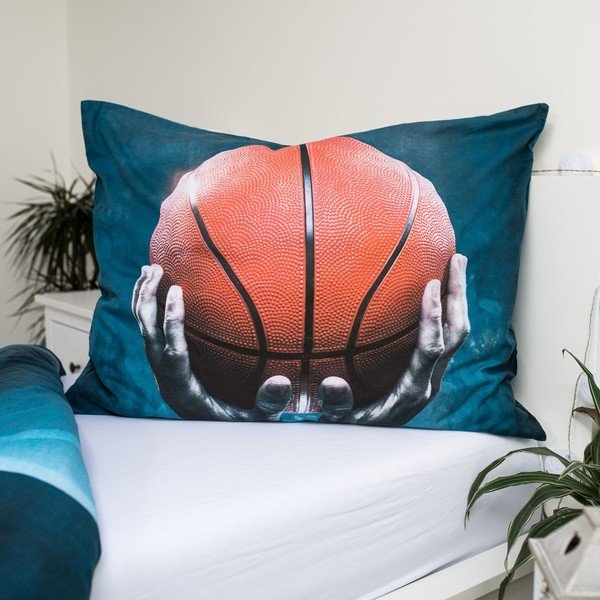 Bavlnené detské obliečky na jednolôžko 140x200 cm Basketball – Jerry Fabrics-image-3