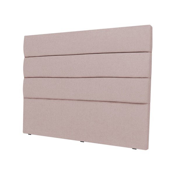 Svetloružové čelo postele Mazzini Sofas Pesaro, 200 × 120 cm-image-2