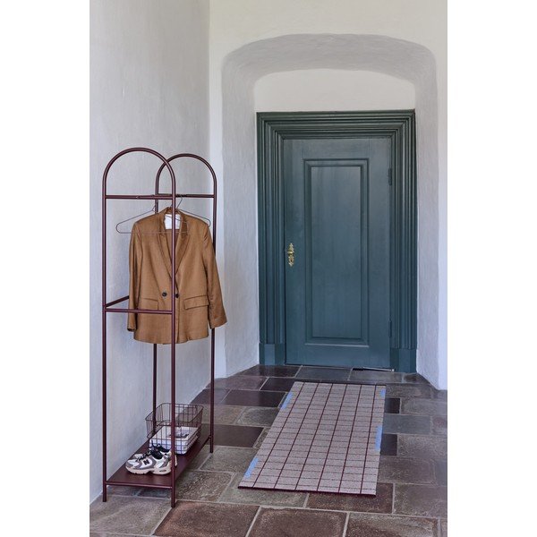 Vínovočervený kovový stojan na oblečenie 92x186x39 cm Arch – Mette Ditmer Denmark-image-1