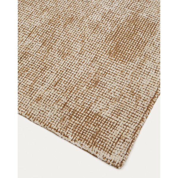 Béžový ručne tkaný koberec s prímesou vlny 160x230 cm Susi – Kave Home-image-3