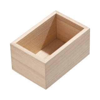 Kuchynský organizér z dreva paulownia iDesign, 12,7 x 8,4 cm