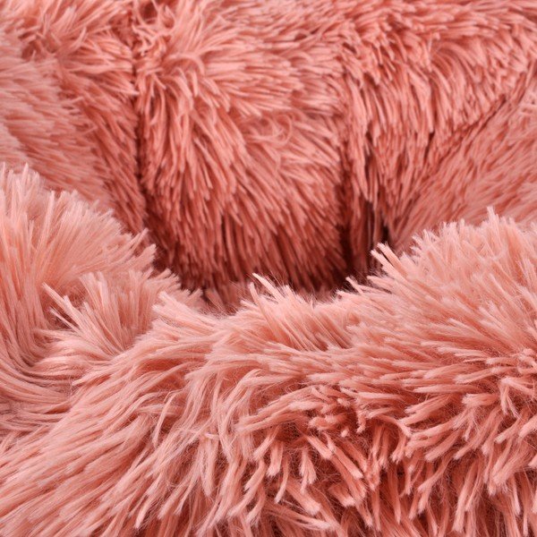 Svetloružový pelech pre psa ø 55 cm – Love Story-image-2