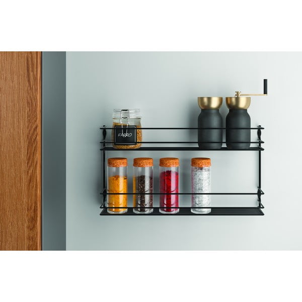 Nástenný oceľový organizér na koreničky Pepito – Metaltex-image-1