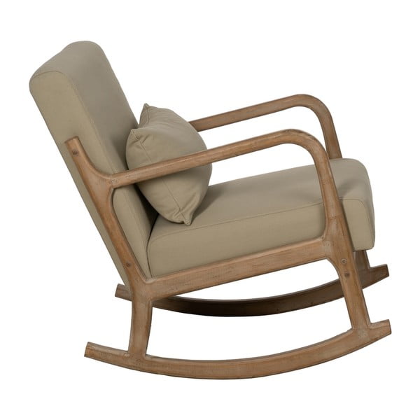 Béžové hojdacie kreslo Weave – Ixia-image-3