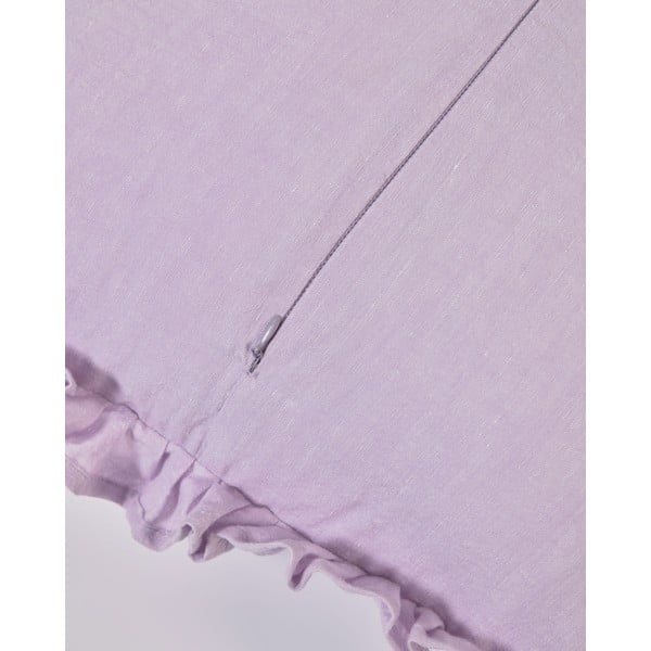 Obliečka na vankúš s prímesou ľanu 45x45 cm Nacha – Kave Home-image-2