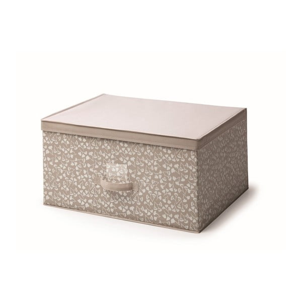 Hnedý úložný box s vekom Cosatto Bocquet, šírka 60 cm
