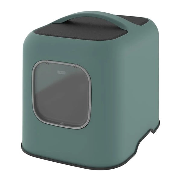 Zelená súprava mačacieho záchodu a lopatky Biala – Rotho-image-1