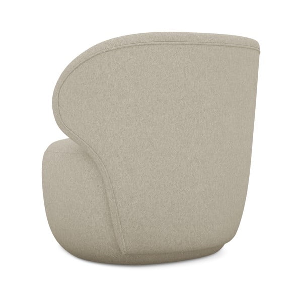 Béžové kreslo Kama – Makamii-image-3