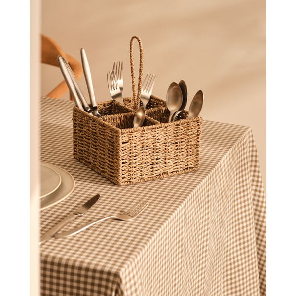 Stojan na kuchynské náčinie z morskej trávy Tossa – Kave Home-image-1