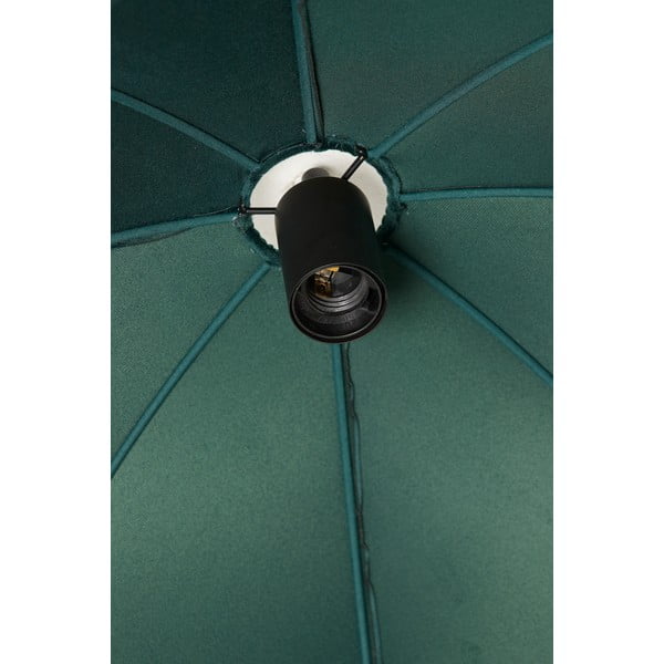 Závesné svietidlo v petrolejovej farbe s textilným tienidlom ø 40 cm Malacia – Light & Living-image-4