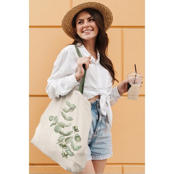 Béžová textilná taška Kate Louise-image-2