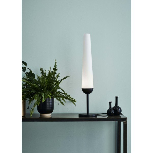 Stolová lampa s podstavcom v čiernej farbe Markslöjd Bern 1L-image-1
