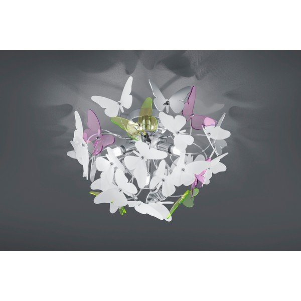 Detské svietidlo s plastovým tienidlom ø 45 cm Butterfly – Reality-image-1