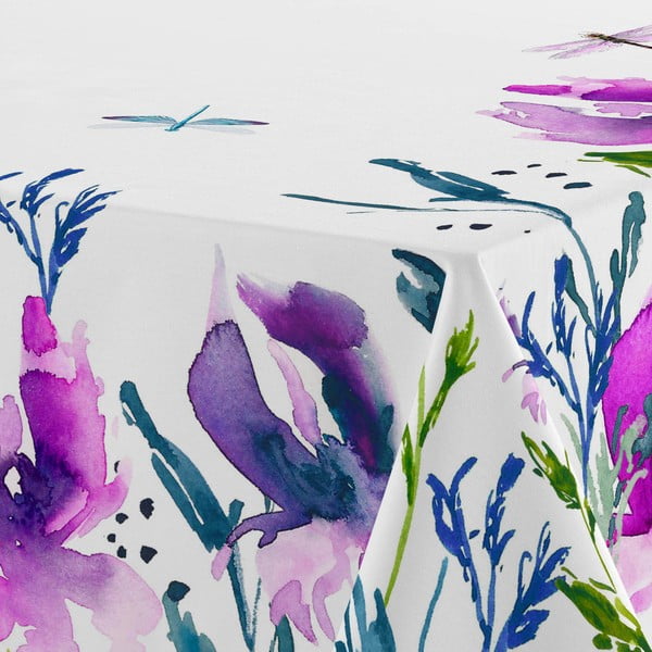 Bavlnený obrus 150x150 cm Midnight Iris – Happy Friday-image-3