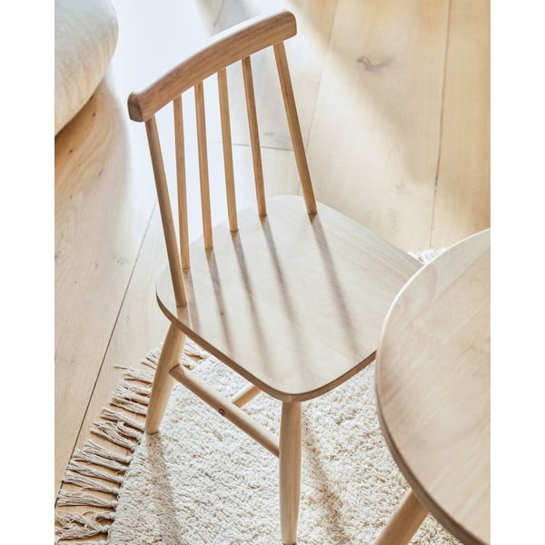 Detský stôl z kaučukového dreva Kave Home Dilcia, ø 55 cm-image-4