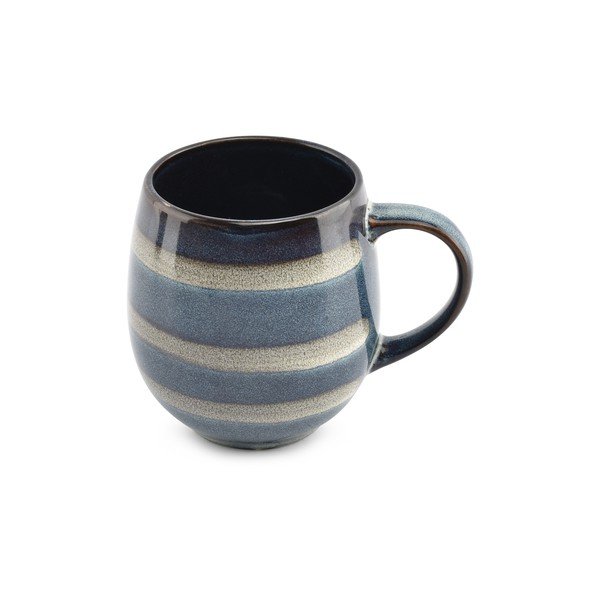 Modrý kameninový hrnček 430 ml Muggies – Salt&Pepper-image-2