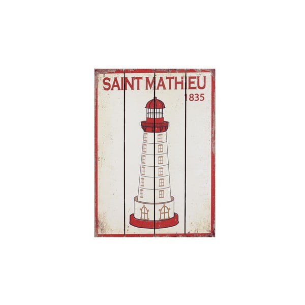 Drevený obraz Saint Mathieu