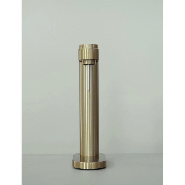 Výrobník sódy z nehrdzavejúcej ocele v mosadznej farbe Brus – Stelton-image-4
