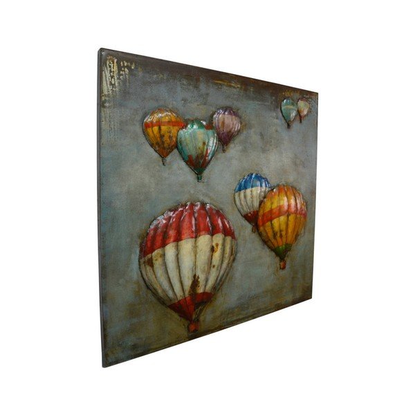 Ručne maľovaný obraz Vivorum Up, 80 × 80 cm-image-1
