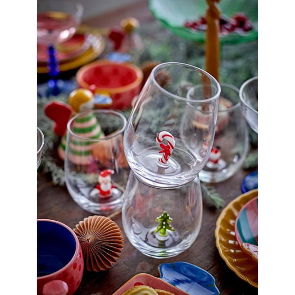 Šálky na espresso s vianočným motívom z kameniny v súprave 2 ks 250 ml Caramella – Bloomingville-image-3