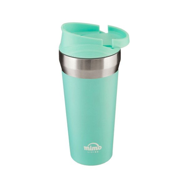 Tyrkysový antikoro cestovný termohrnček Premier Housowares Mimo, 380 ml-image-1