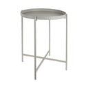 Kovový okrúhly odkladací stolík ø 40 cm Meseta  – Leitmotiv